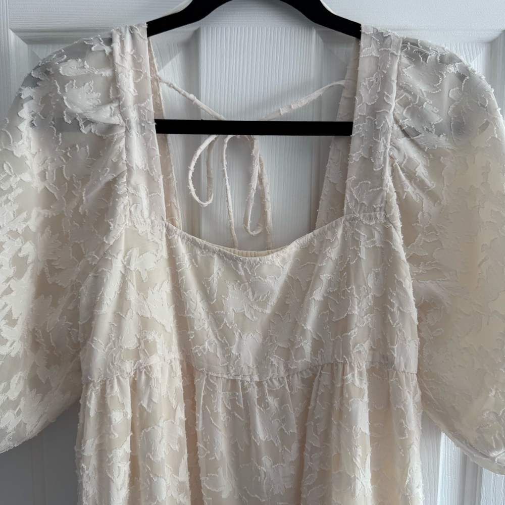 Lush Cream Dress